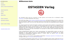 Desktop Screenshot of ostasien-verlag.de